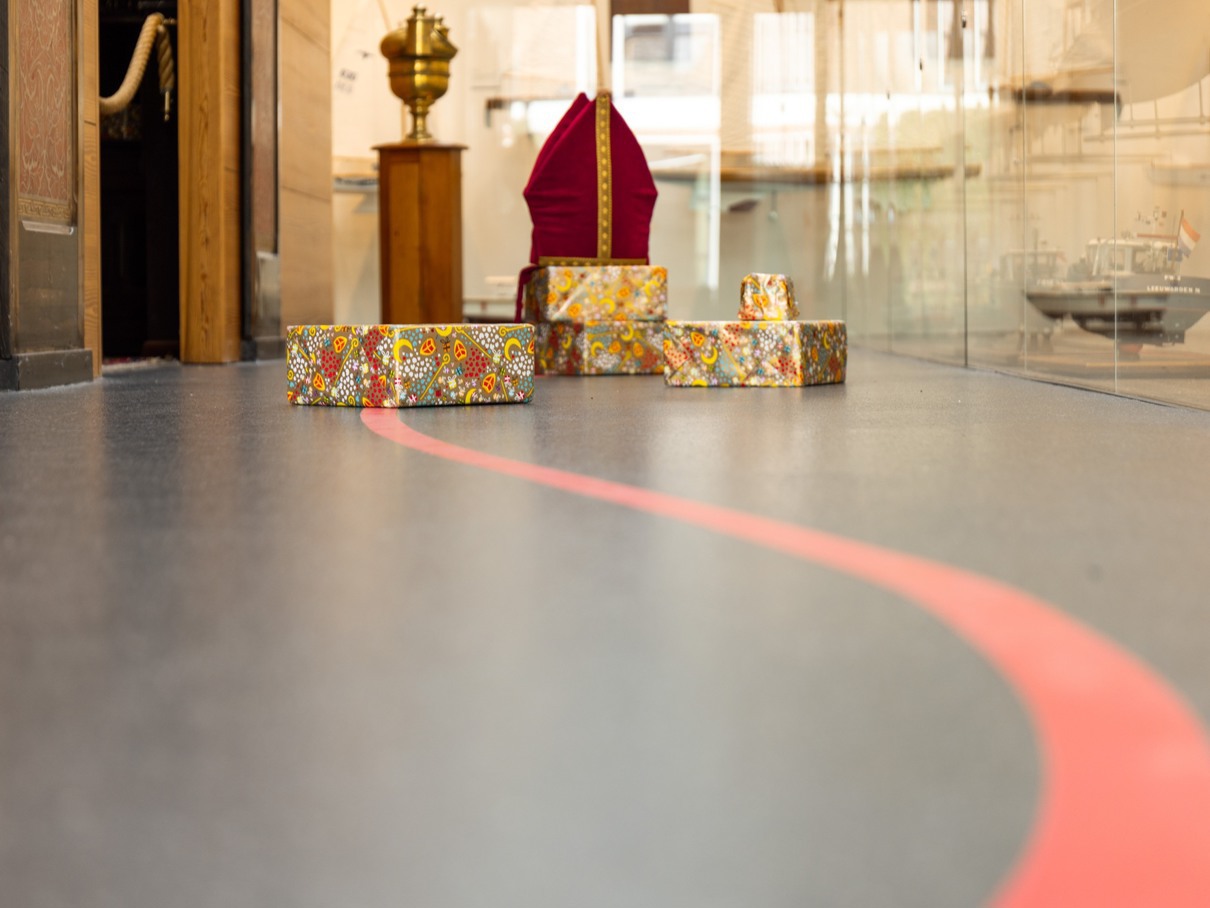 Sinterklaasroute door het museum
